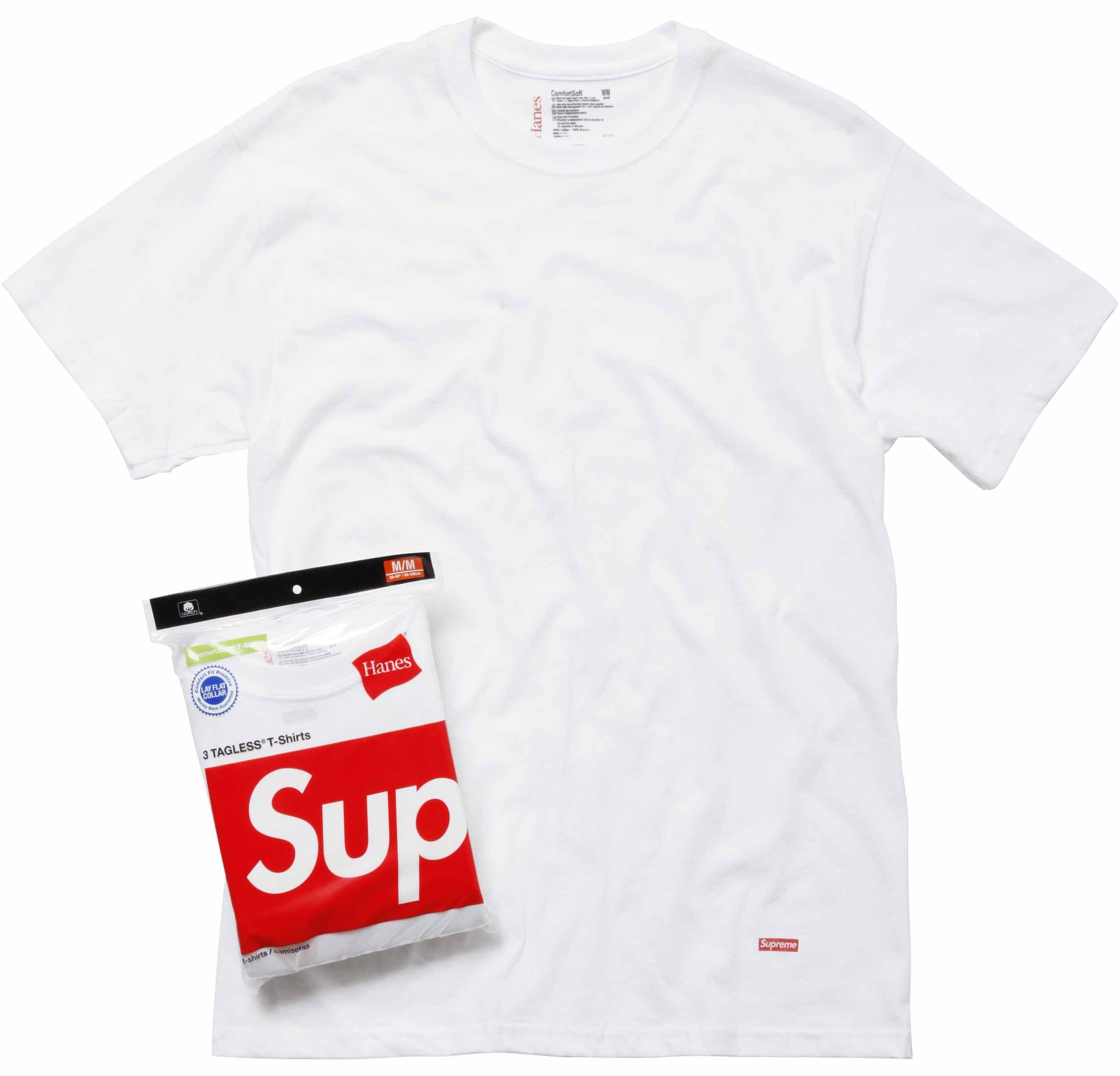 Supreme®/Hanes® Tagless Tees (3 Pack) view 2